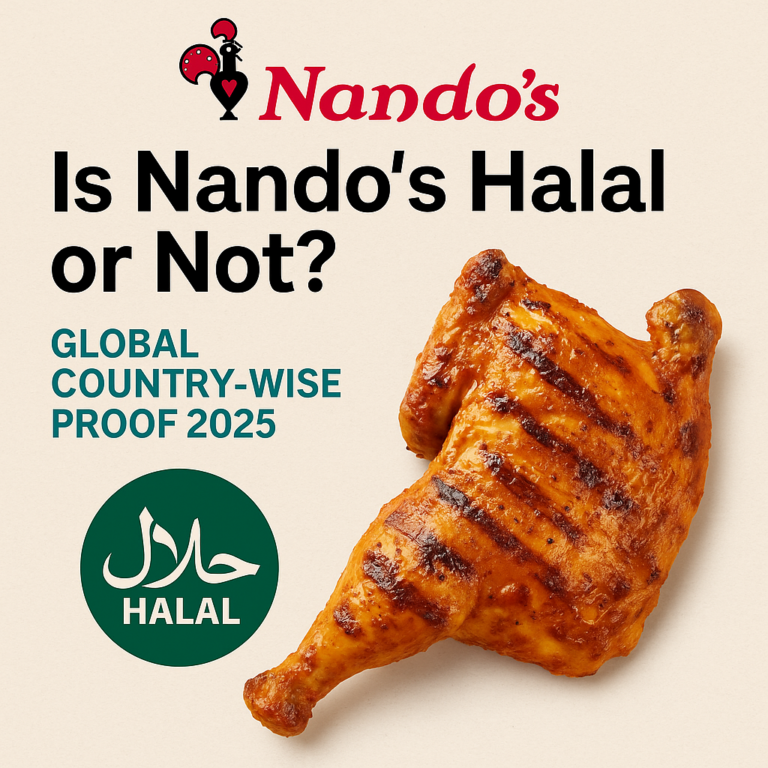 Is Nando's Halal or not
