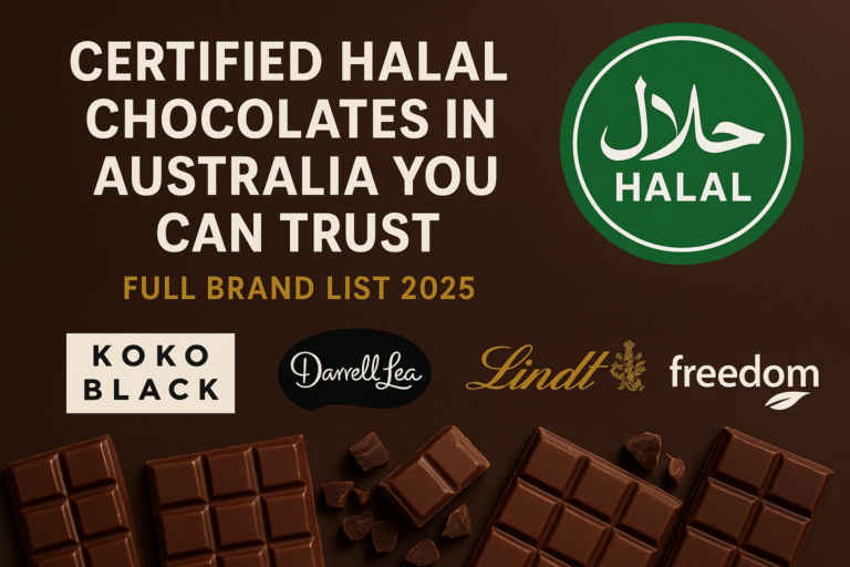 Certified Halal Chocolates in Australia