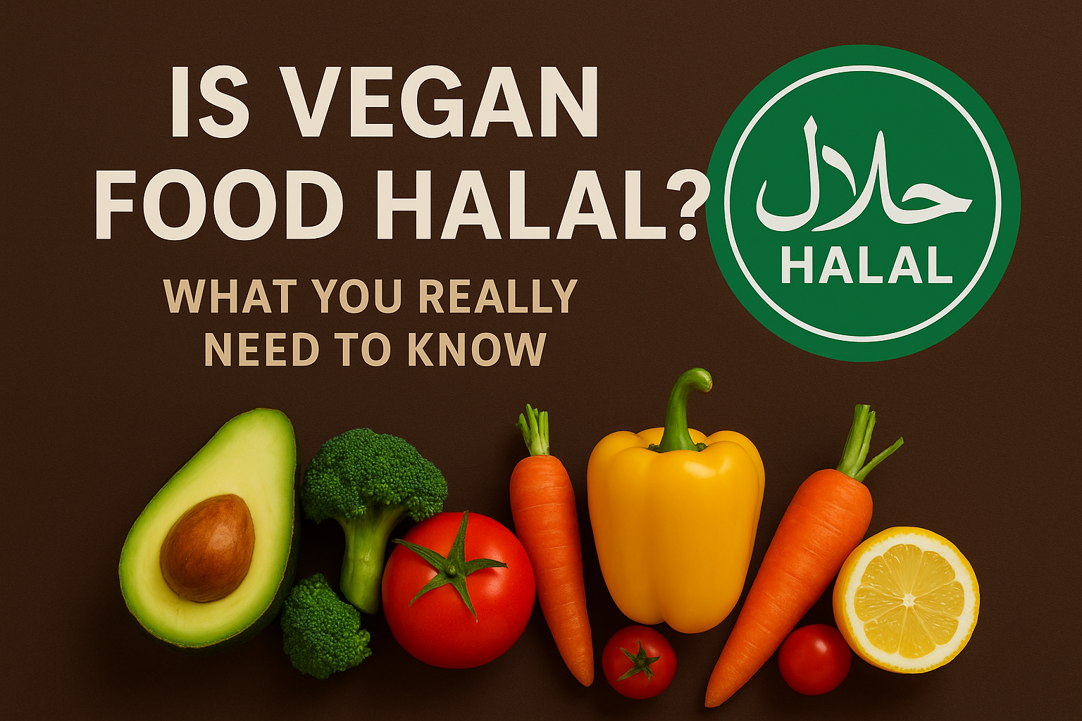 Is Vegan Food Halal?